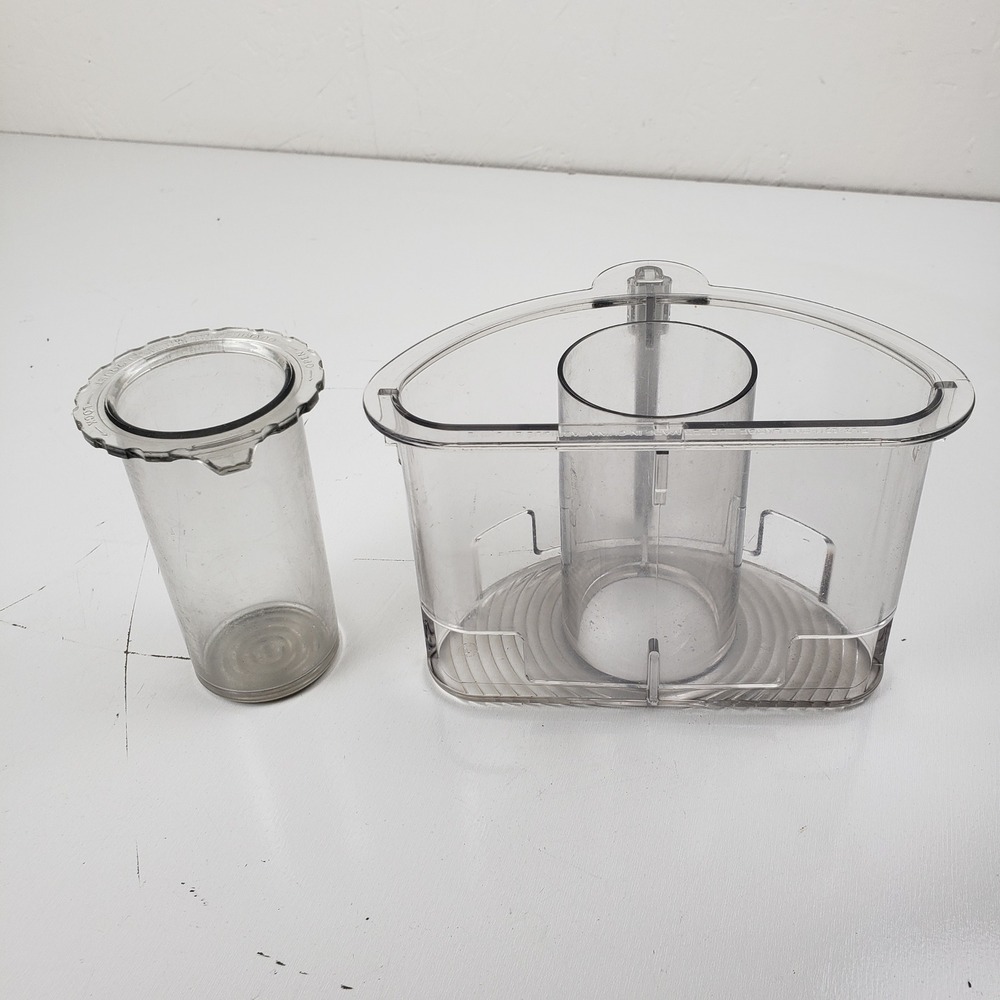 Cuisinart DLC-2009CBH Large Pusher Food Processor Replacement Part Clear Plastic